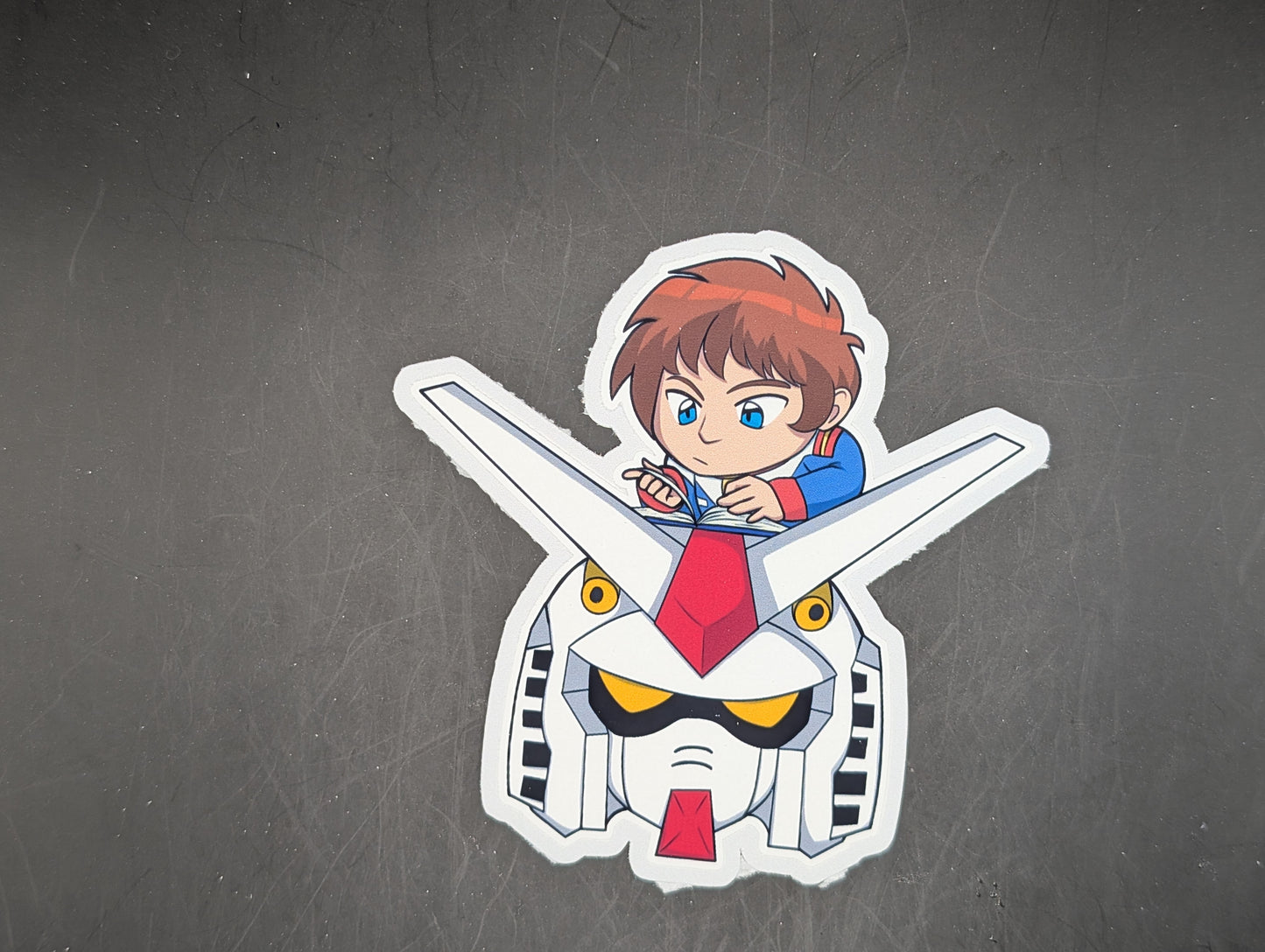 Gundam Amuro X RX-78-2 Sticker