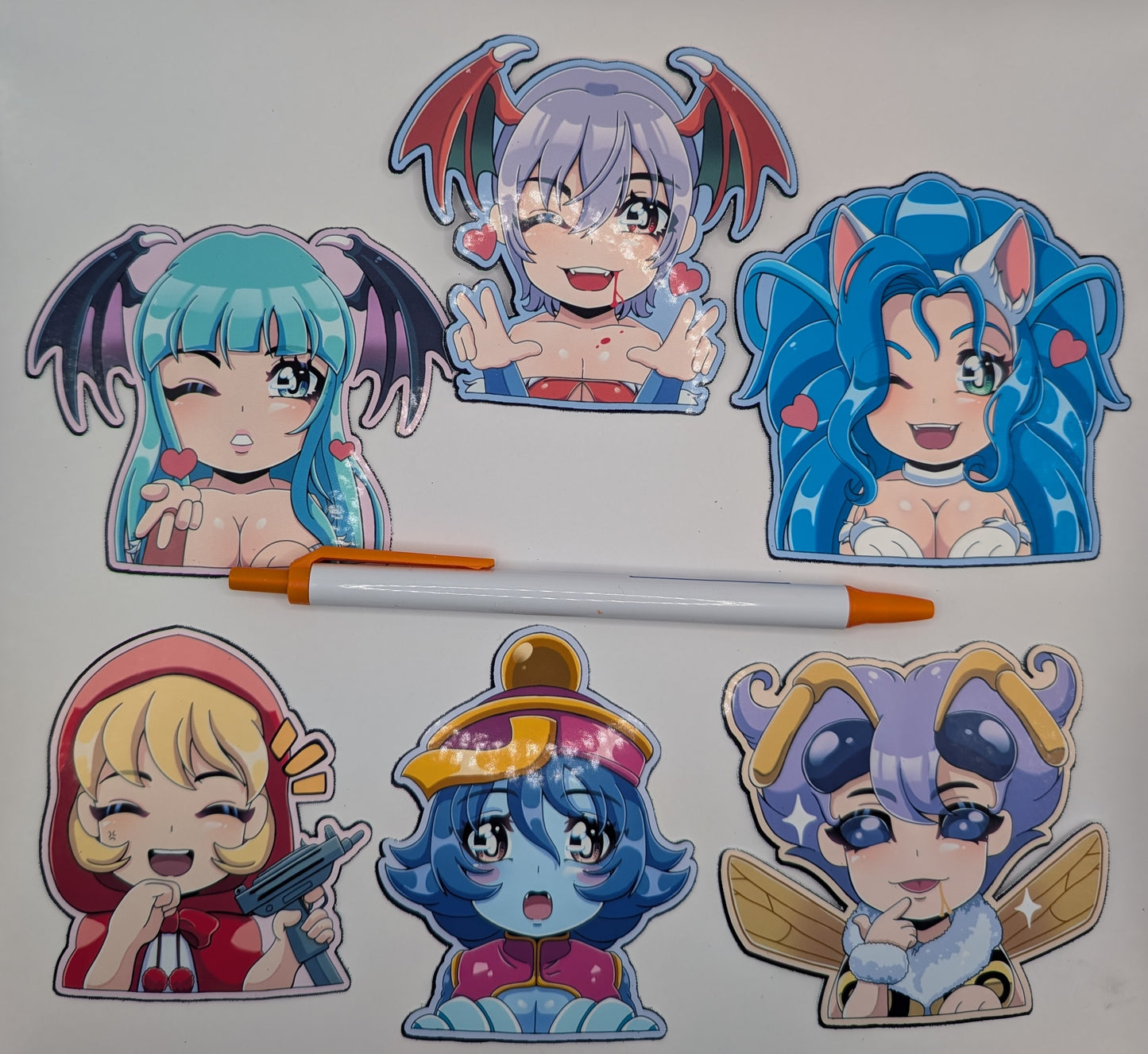 Darkstalkers Stickers