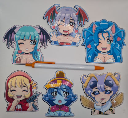 Darkstalkers Stickers
