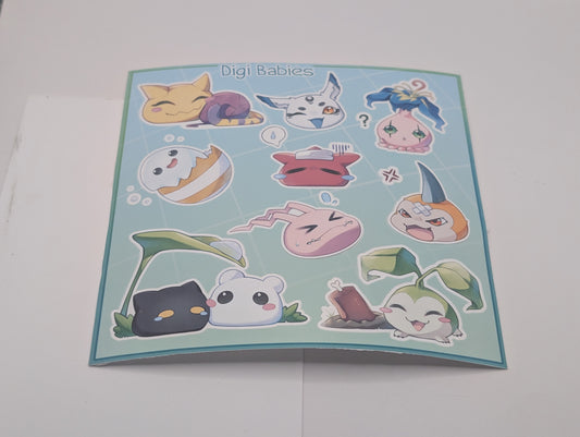 Digi Babies Sticker Sheet