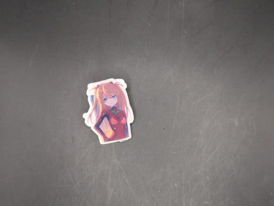 Asuka Langley Evangelion Pin