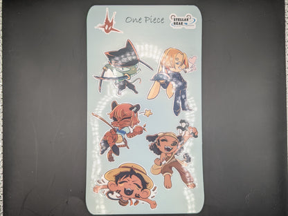 One Piece Sticker Sheet