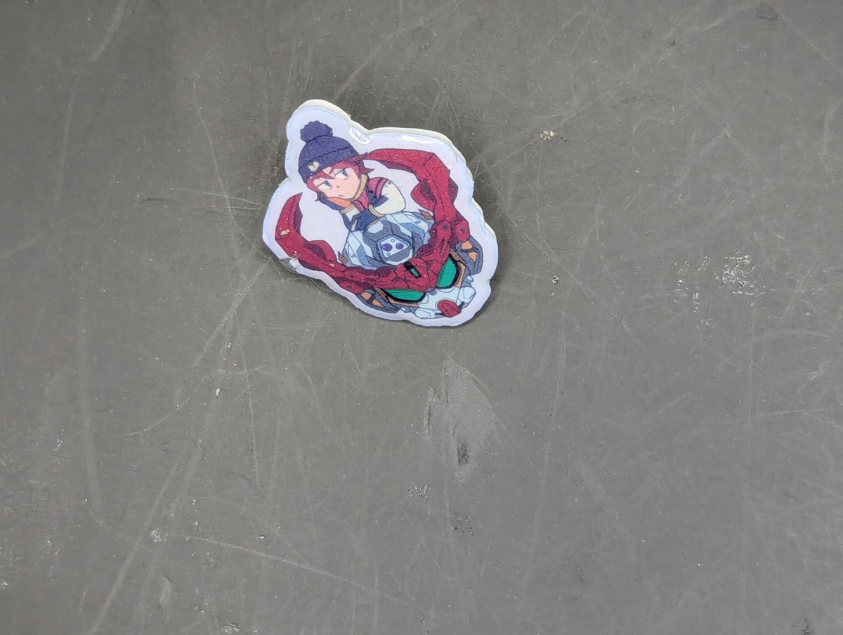 Gundam Machu X Gquux Pin