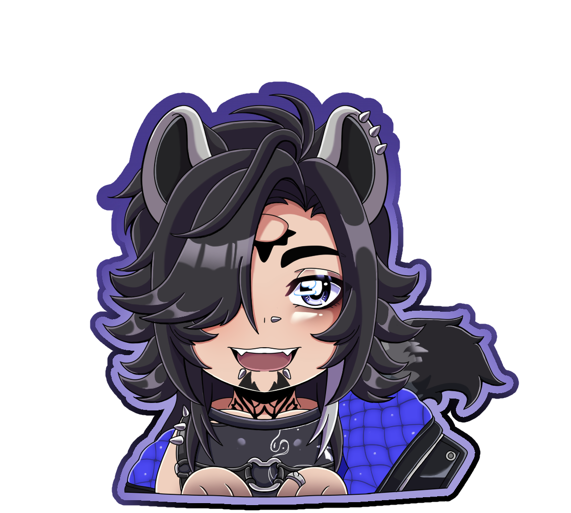 Roxoah Vtuber Sticker